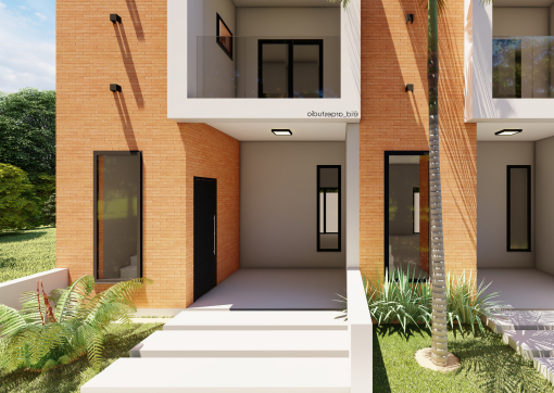 hand-presenting-model-house-home-loan-campaign 1